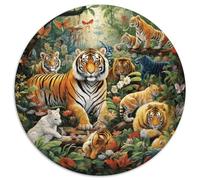 Forest Animals 1000 Pieces Science Fiction Jigsaw Puzzles For Adults Family Challenge Toys Stress Relieving Entertainment Exercise The Memory of The Brain for Adults And Kids, Age 12 Years Up 1000pcs