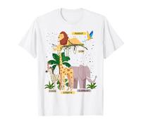 Forest Animals & Jungle Animal Idea For Kids & Animal Themed T-Shirt