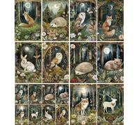 Forest Animals Rice Paper, 20 x 26,6cm (6pc) - 6 Designs for Scrapbooking Cards Crafts, Decoupage by CRAFT KREATIVELY