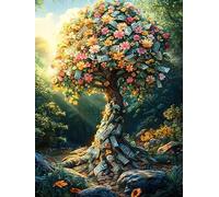 Forest Apple Tree 300 Piece Jigsaw Puzzle for Adults Animals And Plants Jigsaw After School Activity for Teens Stress Buster Whimsical Gift Idea Stylish Home Decor 300 PCS
