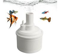 Forest Aquatics Aquarium Sponge Filter for Shrimp and Fish Tanks up to 80 L (White)