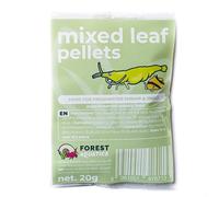 Forest Aquatics Mixed Leaf Pellets Food for Freshwater Shrimp & Snails 20g