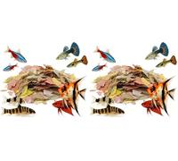 Forest Aquatics Tropical Fish Flakes Complete Daily Food for Guppies, Bettas, Neons, Cichlids, Angelfish & Swordtails (200g) (Pack of 2)