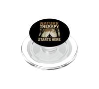 Forest Bathing Advocate Shinrin-yoku Nature Therapy Lover PopSockets PopGrip for MagSafe