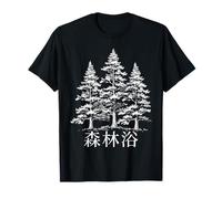 Forest Bathing Japanese Nature Forest Bather Shinrin Yoku T-Shirt