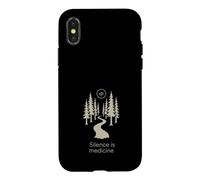 Forest Bathing Mindfulness Walk Rooted Healing Nature Healer Case for iPhone X/XS