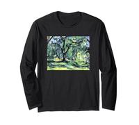 Forest by Paul Cezanne Long Sleeve T-Shirt