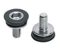 Forest Bykes 8mm Hex Crank arm Fixing Bolt with Caps for Bicycle Crank Arms - Fits Many Cranksets Made by FSA Suntour Prowheel and Many More