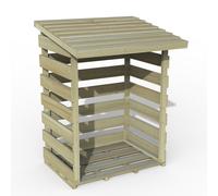 Forest Compact Pent Log Store 823 x 960 x 1262mm