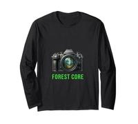 Forest Core Camera Nature Vision Explorer Art Long Sleeve T-Shirt