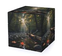 Forest Creek Pebbles Magic Cube,The Original 3x3 Cube,Speed Cube Problem-Solving Brain Teaser,Easy Turning Sensory Puzzle Toy,Sensory Stress Relief Form Fidget Toys