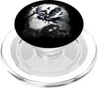 Forest Crows Girls Ravens Crows Birds Fairy Tale Child Witch PopSockets PopGrip for MagSafe