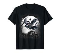 Forest Crows Girls Ravens Crows Birds Fairy Tale Child Witch T-Shirt