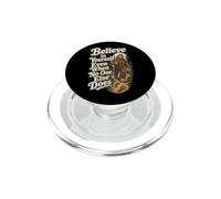 Forest Cryptid Bigfoot Self Belief Humor PopSockets PopGrip for MagSafe