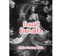 Forest Damsels Coloring Pages For Adults Grayscale Coloring Book For Adults Printable Stress Relief Relaxation Gift Color Book Coloring Sheets ... Volume I (Artful Designs for Healing)