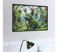 Forest Deer Elf 500 Piece Jigsaw Puzzle for Adults Fantastic Beasts Nursery Wall Art Calming Decor Precision Cut for New Parents 500 PCS