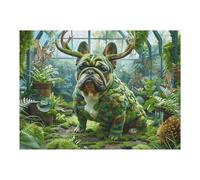 Forest Deer Elf 500 Piece Jigsaw Puzzle for Adults Magical Cosmic Creatures Long Weekend Project Satisfying Challenge No Duplicate Pieces for Hobbyists 500 PCS