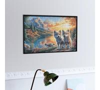 Forest Deer Landscape 300 Piece Jigsaw Puzzle for All Ages Fantastic Beasts Jigsaw Thoughtful Housewarming Gift Family Game Night Vibrant Design Stress Reliever 300 PCS