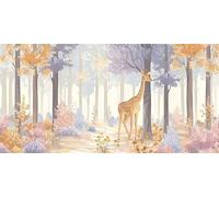 Forest Diamond Art Kits Adults,5D Diamond Painting Giraffe 2026 Design New,Round Full Drill Crystal Art Kit,DIY Cross Stitch Painting Set for Gifts and Christmas Living Home Room Decor 40x70cm Z-793