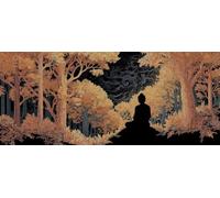 Forest Diamond Painting Kits for Adults, Pattern Zen Diamond Art 5D DIY Full Round Drill Gem Crystal Art Kits Crafts for Adults for Home Room Decor, Bedroom Decor, Gifts for Women 100*300CM -yym26032I