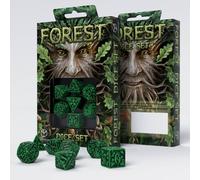 Qworkshop QworkshopSFOR15 Forest 3D Dice Set (7-Piece)