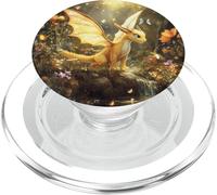 Forest Dragon Encounter Kids Enchanted Cute and Adorable PopSockets PopGrip for MagSafe