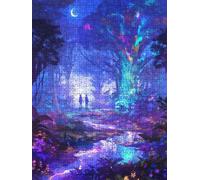 Forest Dream Jigsaw Puzzle 4000 Piece, Puzzles for Adults 4000, The Impossible Challenge, Jigsaw Puzzle Games Classic Educational, Wooden Puzzles, for Home Wall Decoration Gift FNKL1-883