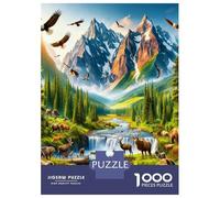 Forest Ecology Jigsaw Puzzles for Adults Puzzles 1000 Jigsaws Impossible Puzzle Home Decoration Gifts 52x38cm/1000pcs