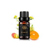 Forest Essential Oil for Diffuser, Aromatherapy Forest Essential Oil Blends for Humidifier, Citronella, Basil, Peppermint, Geranium Essential Oil Blends 10ml