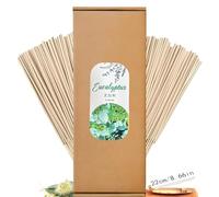 Forest Eucalyptus Incense Sticks 100 Sticks Natural Long-Lasting Fragrance for Home Office Yoga Room Tea Room Temple Gift,Meditation Gifts - Spritual Cleansing