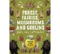 Forest, Fairies, Mushrooms and Goblins Sticker, Color & Activity Book
