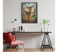 Forest Fawn 500 Piece Jigsaw Puzzle for Adults Animal Pets Jigsaw Post Work Relaxation Tool Challenging Fun for Friends Family Home Decor 500 PCS