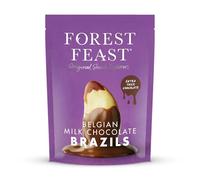 FOREST FEAST Belgian Chocolate Brazil Nuts (Milk Chocolate Covered Brazil Nuts 1kg)