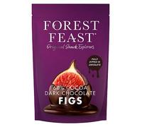 Forest Feast dark chocolate-coated figs, 140 g