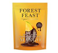 Forest Feast Belgian Dark Chocolate Mango Strips 120g [Pack of 6]