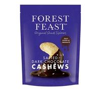 Forest Feast Dark Chocolate Cashews 120g [Pack of 8]