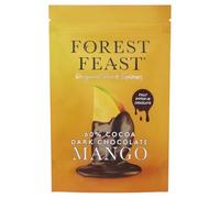 Forest Feast dark chocolate-coated mango slices, 100 g