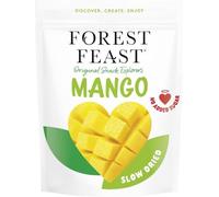 FOREST FEAST Exotic Dried Natural Mango 650g | Snack Size Pieces of Dried Fruit Mango with No Added Sugar & High in Fibre | Ready to Eat Snack, Vegan Option