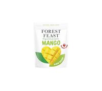 FOREST FEAST Exotic Dried Natural Mango 650g | Snack Size Pieces of Dried Fruit Mango with No Added Sugar & High in Fibre | Ready to Eat Snack, Vegan