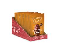 Forest Feast Milk Chocolate Dates with Salted Caramel - Pack of 6 (140g Each) | Gourmet Sweet Treat, Natural Ingredients, Perfect for Snacking