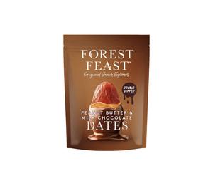 Forest Feast peanut butter & milk chocolate-coated dates, 140 g