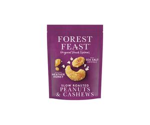 Forest Feast peanuts & cashews with honey and sea salt, 120 g
