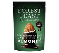 Forest Feast Peppermint Cream Dark Chocolate Almonds, 120g