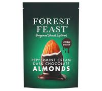 Forest Feast Peppermint Cream Dark Chocolate Almonds, 120g