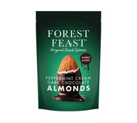 Forest Feast Peppermint Cream Dark Chocolate Almonds 120g