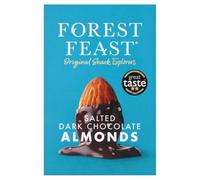 FOREST FEAST Salted Caramel Chocolate Almonds Gift Cube 140G
