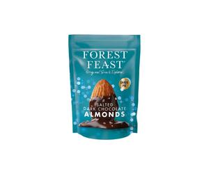 Forest Feast salted dark chocolate almonds, 270 g
