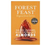 FOREST FEAST Salted Dark Chocolate Almonds Gift Cube 140G