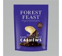 Forest Feast Salted Dark Chocolate Cashews 120g