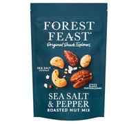 Forest Feast Sea Salt & Black Peppercorn Nut Mix, 120g Packs, Pack of 8